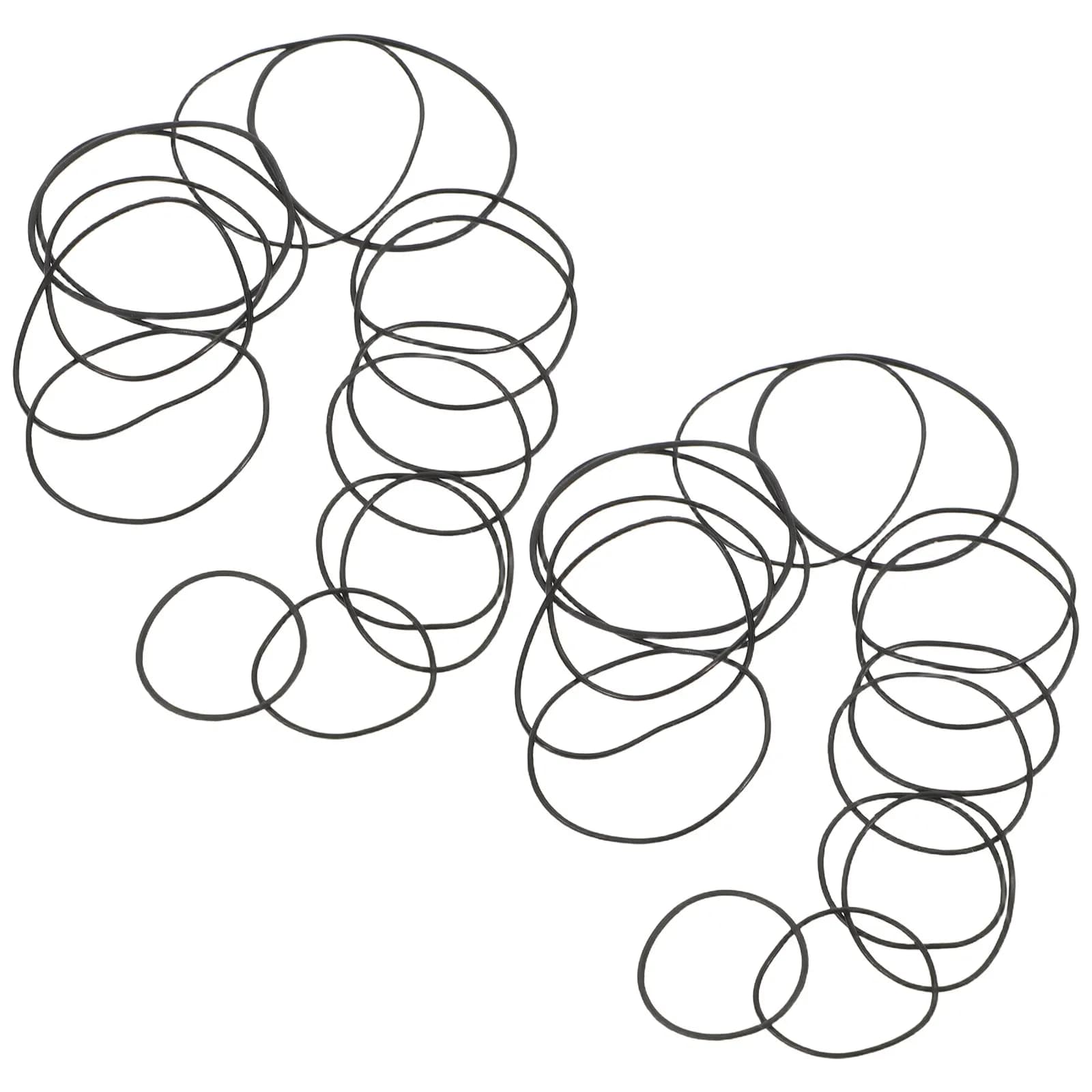 750pcs Waterproof Gasket Kit 15 Sizes Rubber Seal Rings For Watch Back Repair O-Ring Replacement Watch Accessories