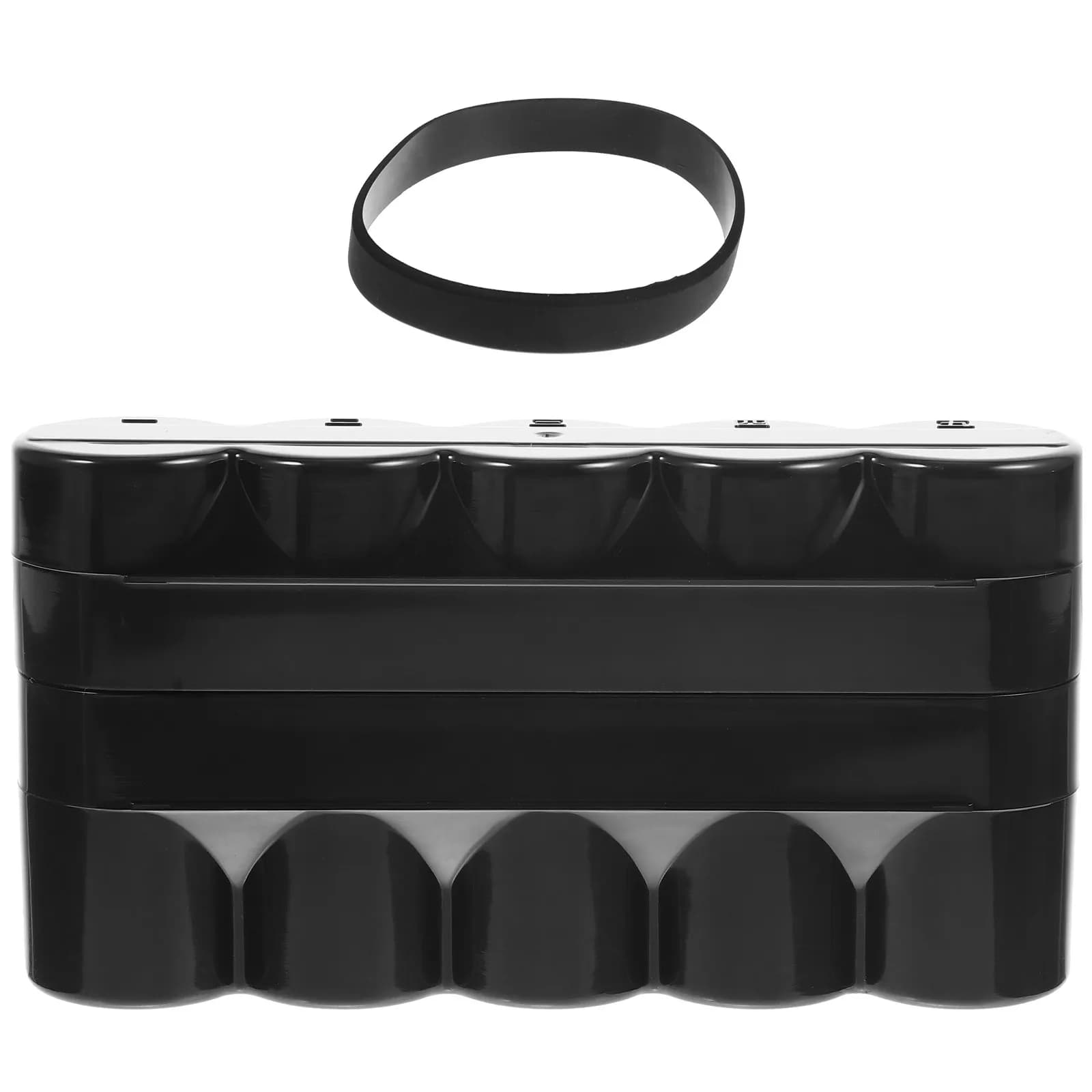 Film Storage Holder Hard Plastic Case Dustproof Large Capacity Film Roll Container Organizer for Fishing Lures Small Jewelry