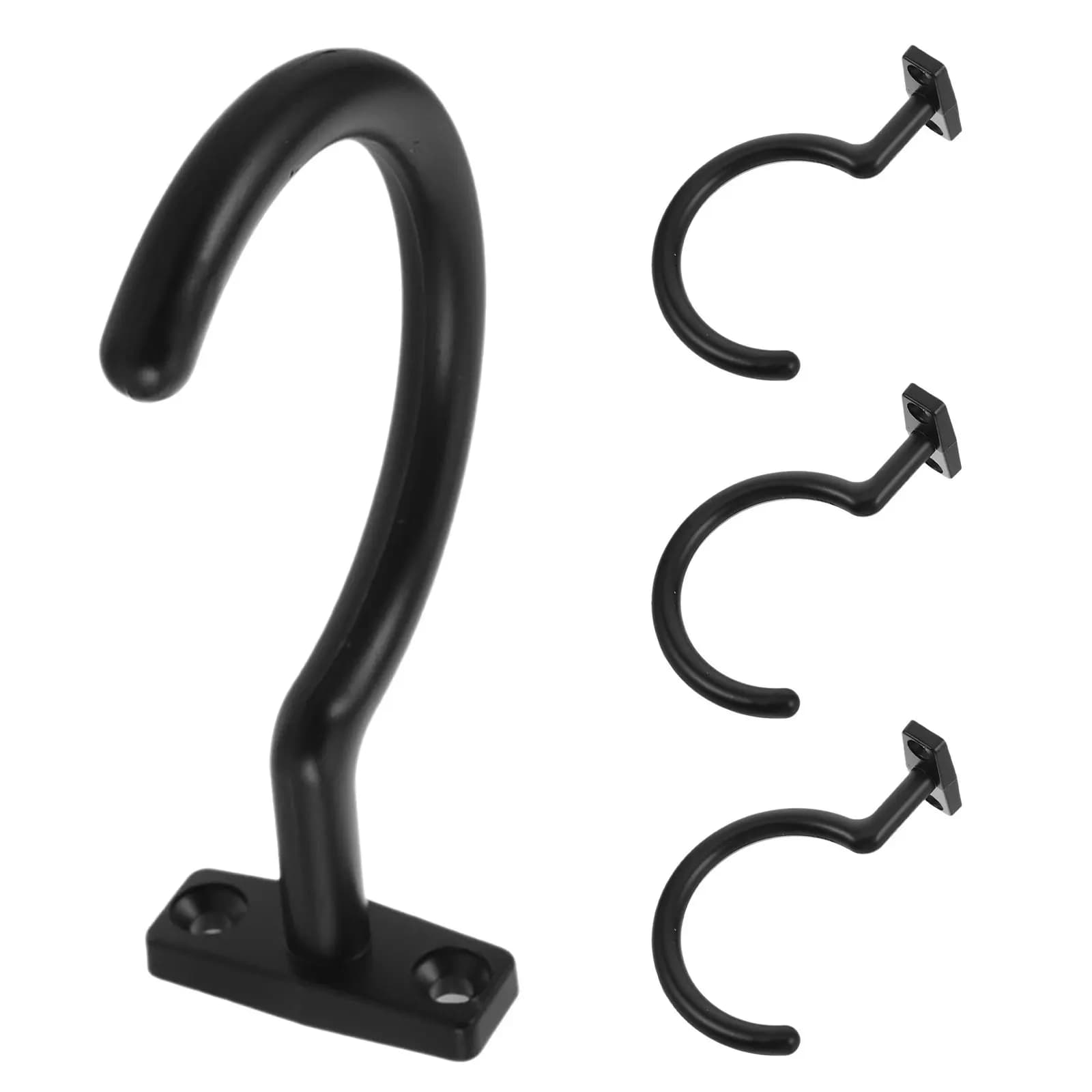 4Pcs Pool Table Hook Metal Cue Holder Rack Space-Saving Mountable Snooker Cue Organizer for Billiard Table Accessories Game Room