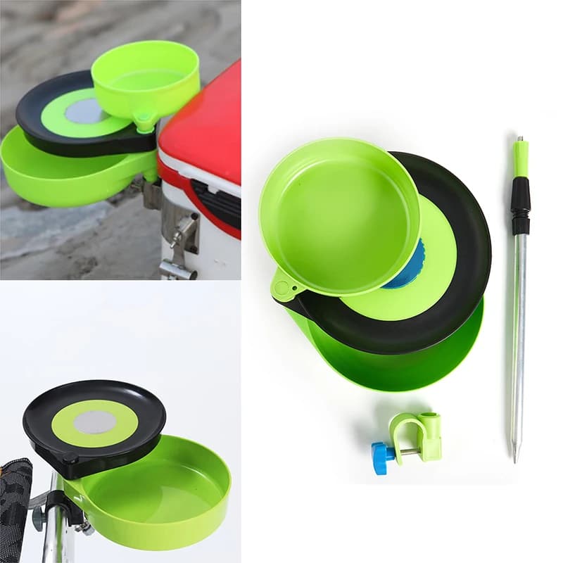 Factory outlet sells well Fishing Hand Fishing Tray Tool Storage Box 3 Layers Pull Bait Tray Fishing Chair Tool Gift