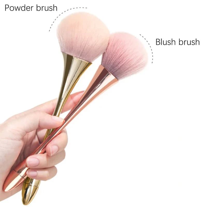 Pennello Sottile per Nail Art con Design Elegante, Non Danneggia le Unghie, Strumento per la Pulizia del Trucco e delle Polveri, Morbido