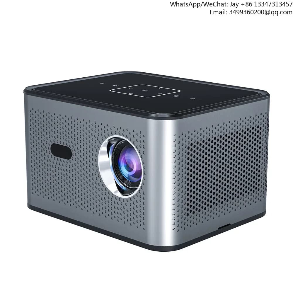 Proiettore Smart Android 11 H713 con Schermo LCD 720P Nativo 150ANSI, 2GB 16GB, Luce LED, Video 4K, WiFi e Altoparlante da 5W