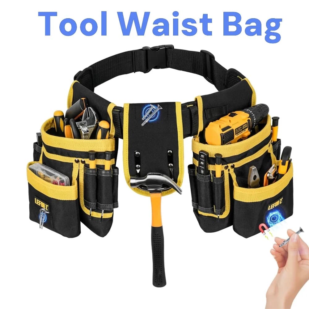 Xford Multifunctional Cloth Tools for Electricians Bag Waist Waist Belt Organizer Work Tools Waist Bag