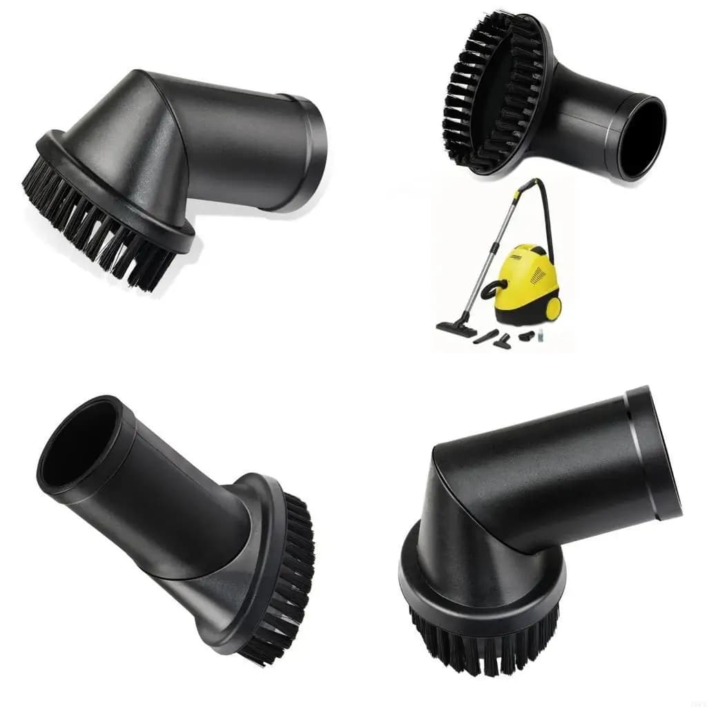 J6PE Round Clean Brush for Head Rotating Dust Brush Universal Vacuum Cleaner Attachme