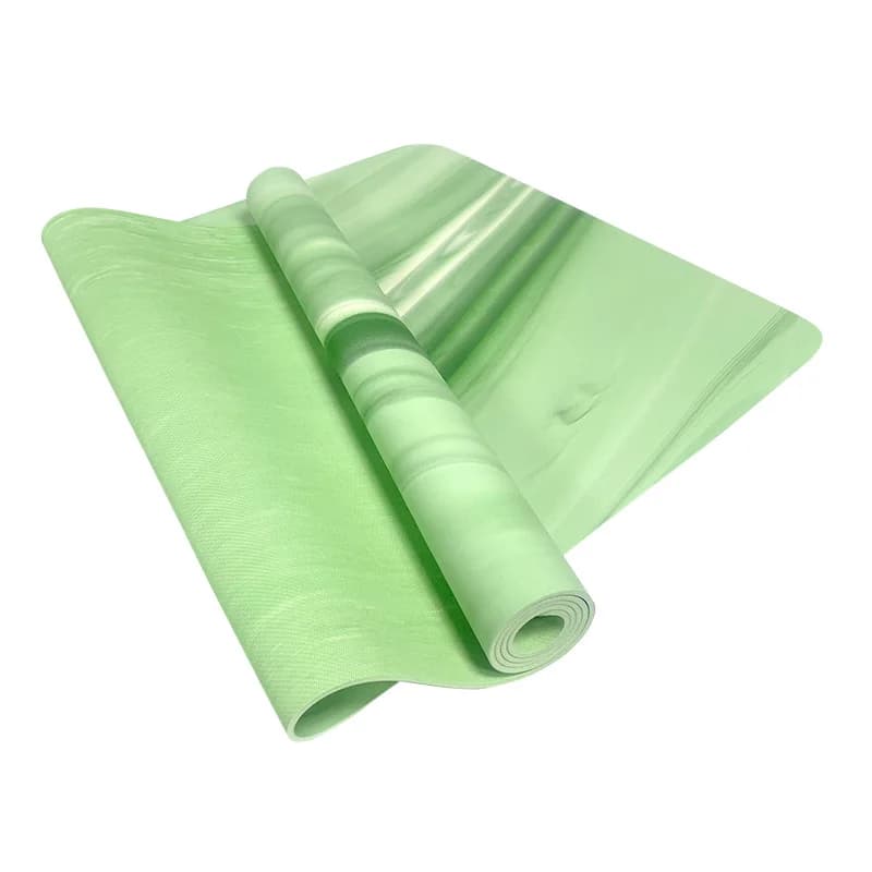 Lezyan 5mm Pu Gomma Naturale Tappetino Yoga Double-sided antiscivolo Addensato Professionale Home Fitness Palestra Allenamento Ginnastica Esercizio