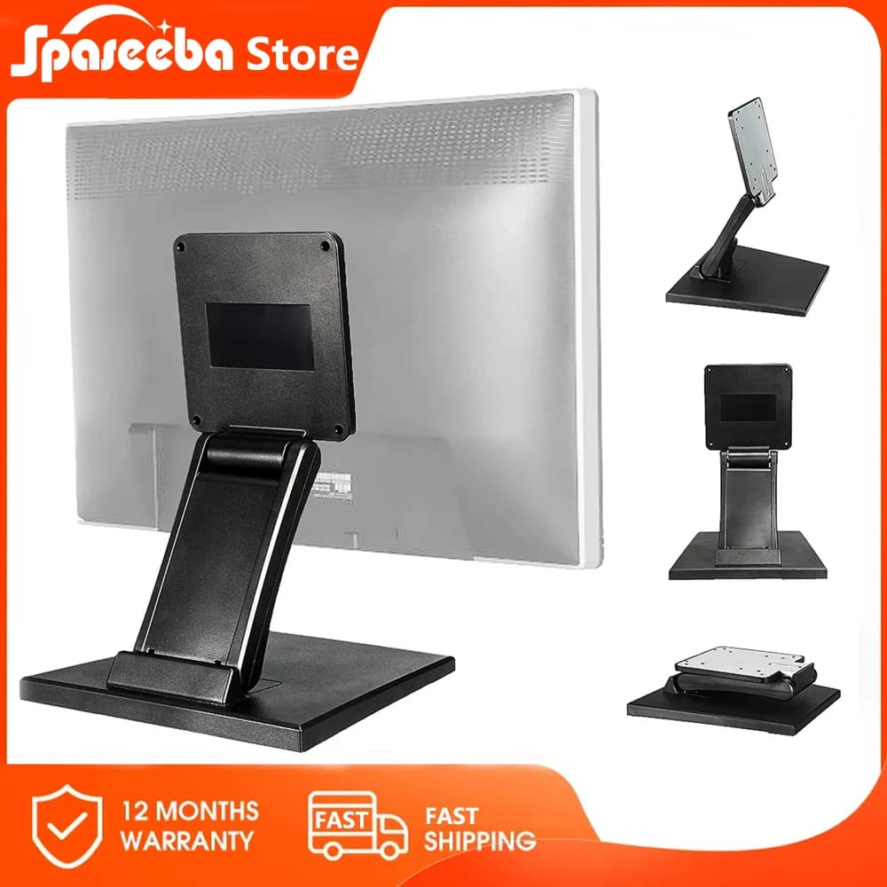 14-24" table monitor support with VESA hole Screen support Foldable TV screen Support for screen Metal bracket for office, home, school