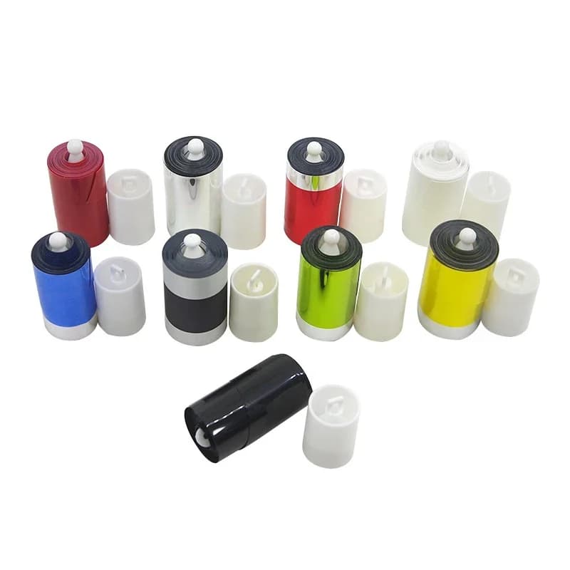 1 pz trucchi magici in plastica con canna da fuga (molti colori) rosso nero bianco bastoncini termoretraibili primo piano magia palcoscenico oggetti di scena magici accessori