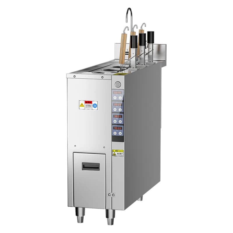 Caldaia per noodle giapponese automatica industriale Multicooker Macchina per fare pasta e noodle Forno per cottura di noodle completamente automatico