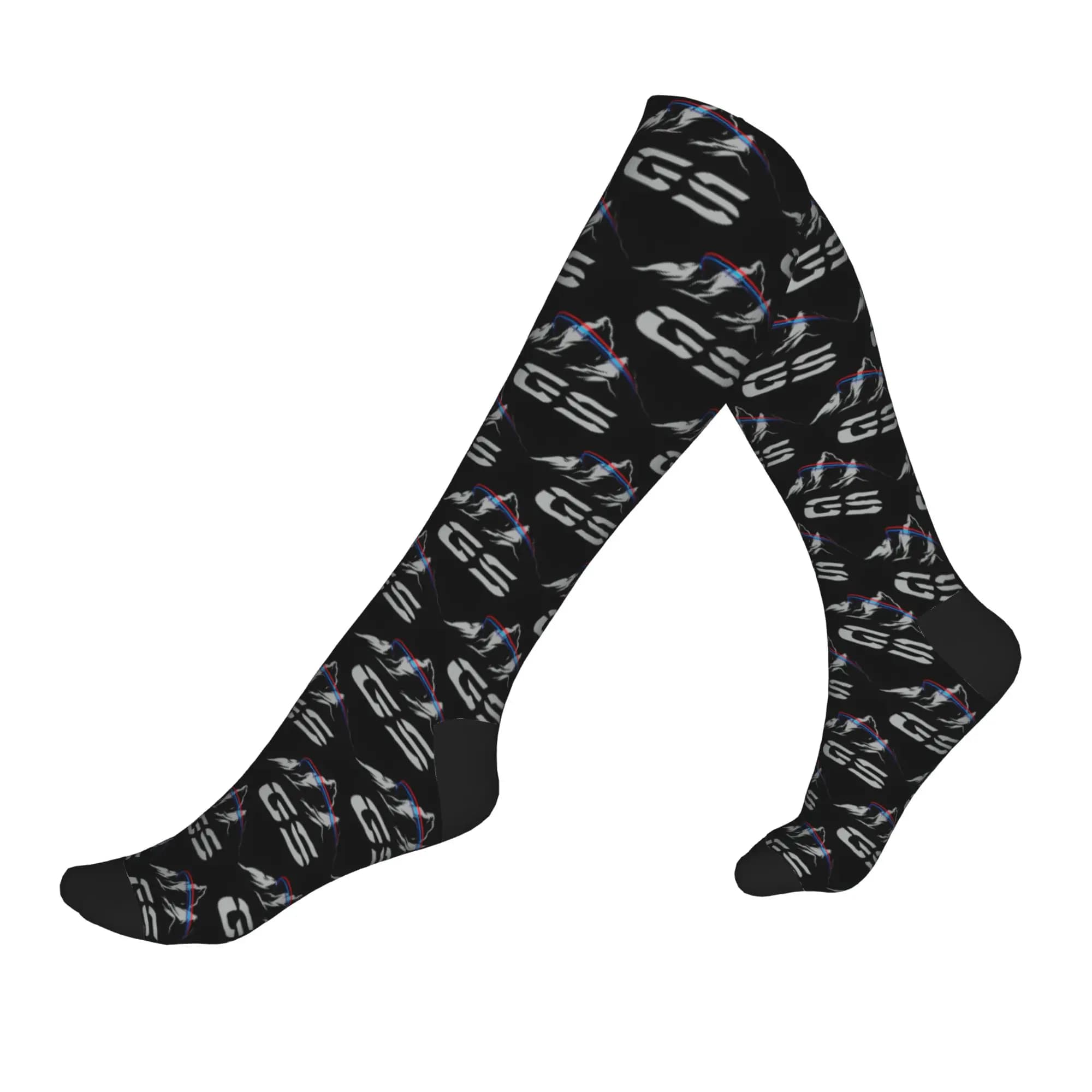 Calzini a compressione sportivi da uomo Motorcycle Adventure GS, calzini unisex carini per primavera, estate, autunno e inverno