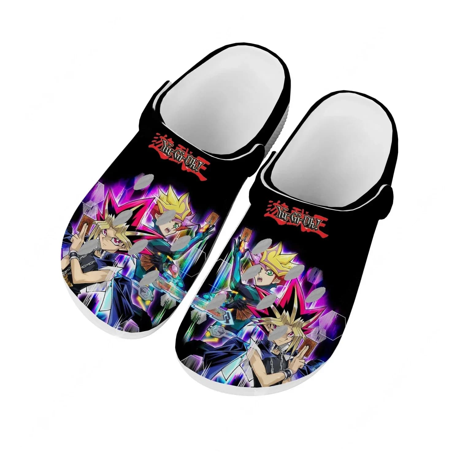 Sandali Yu Gi Oh per Uomo, Donna e Adolescenti, Scarpe Acquatiche alla Moda, Ciabatte Personalizzate Traspiranti e Comode per Giardino e Spiaggia
