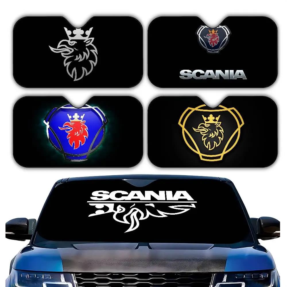 Cool-H-scaniaS-fashion Parasole per Parabrezza Elegante e alla Moda, Copertura per Parabrezza Auto, Tenda Parasole per Auto, Protezione Solare per Auto