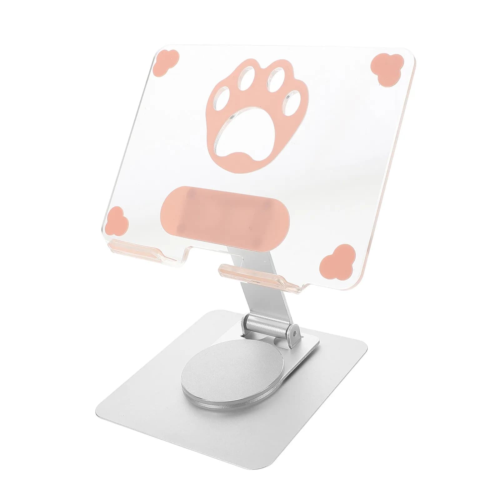 Supporto per Tablet in Metallo Regolabile e Pieghevole per Scrivania, Camper, Ufficio, Casa, Uso Portatile da Viaggio, Multifunzionale per Disegno, Lavoro e Visualizzazione