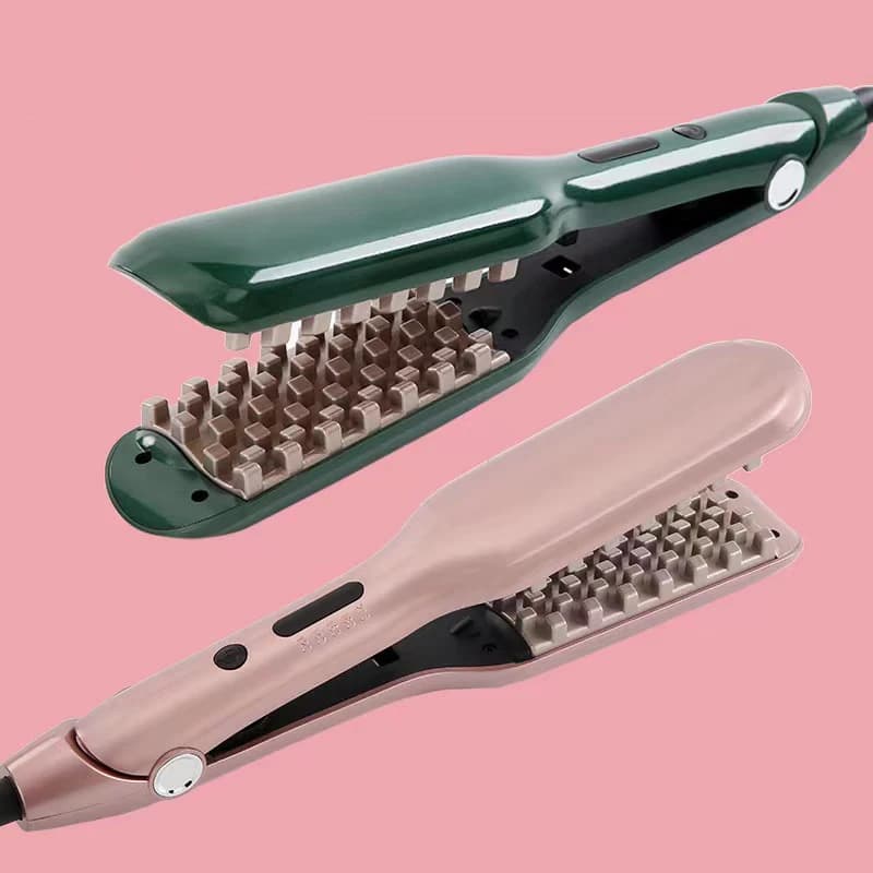 Blowjob wavy hair curler iron curler ceramic hair folding hair volumizing maize perm sticking hair vacillating hair curler pliers tool for styling