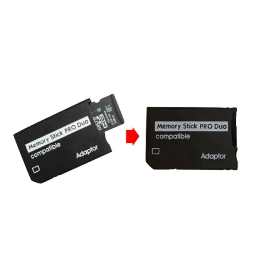 Lettore adattatore Memory Stick Pro Duo per scheda di memoria Micro TF PSP3000/PSP2000/PSP1000