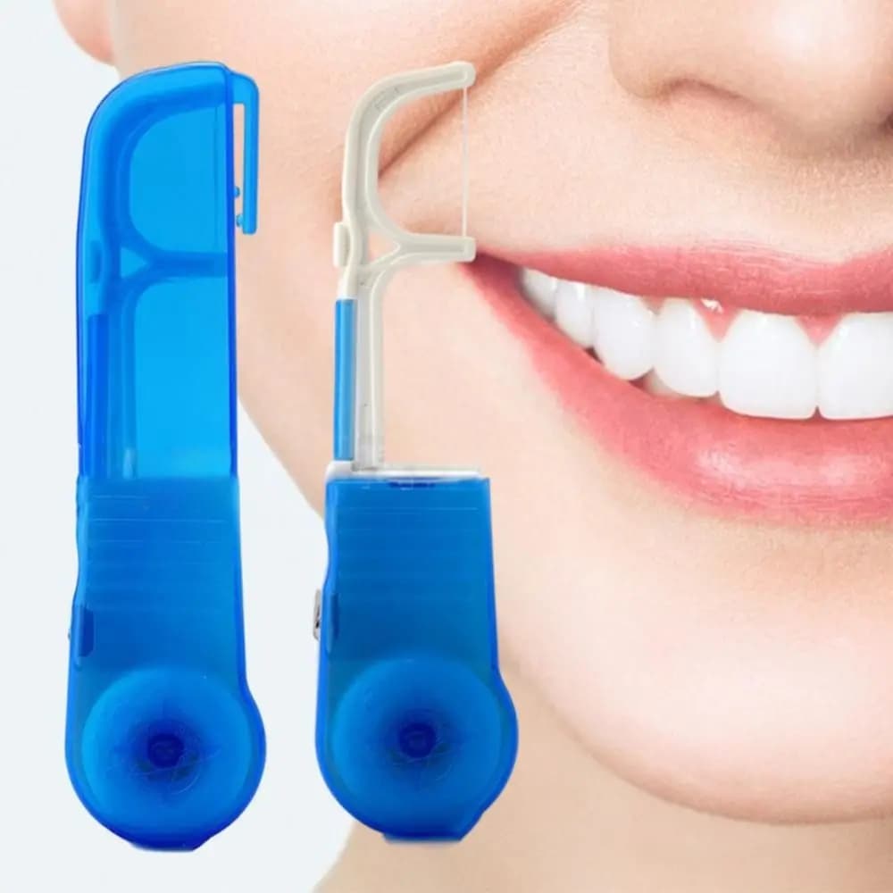 Teeth whitening Tool for oral cleaning Stuzzicadents Built-in Bobbin Interdental Wire Interdental Wire Interdental Wire Interdental Wire Door Interdental Brush
