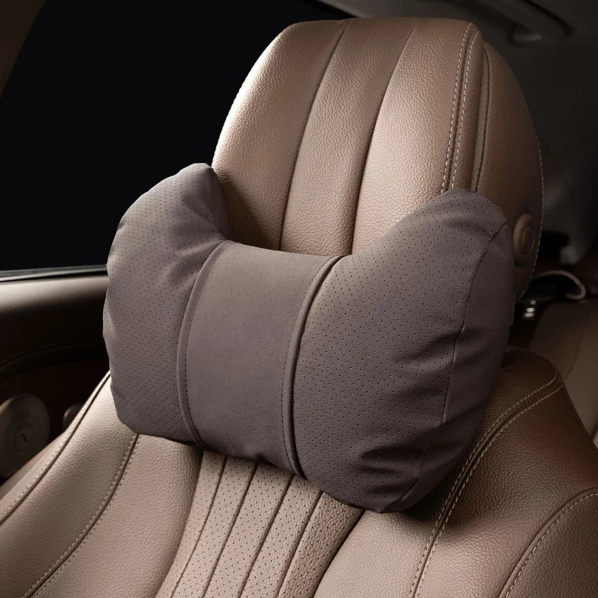 Poggiatesta per auto/Supporto lombare Riposo da viaggio Cuscino per il collo dell'auto Cuscino per la vita per Land Rover Discovery 3 4 5 Range Rover Evoque