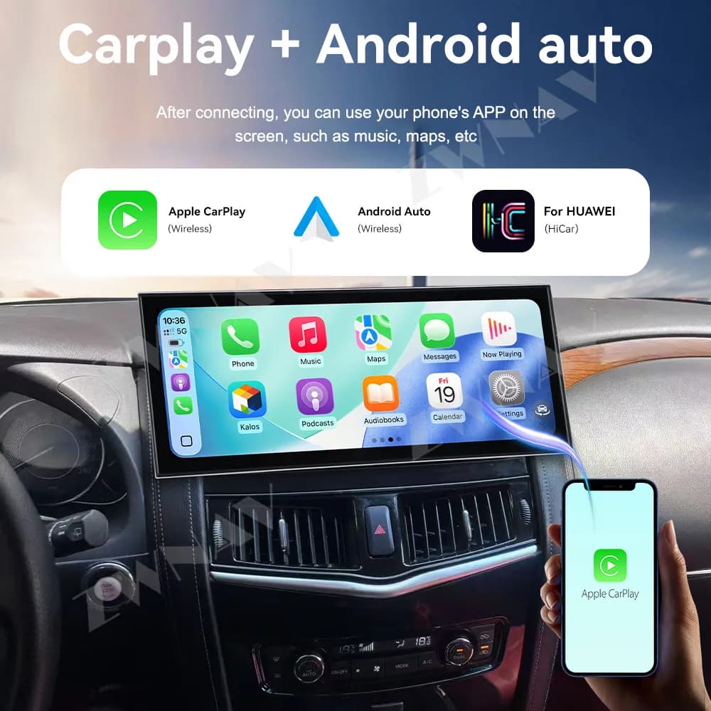 Car Accessories Android 15 15.8" Hd Screen 8+256g Carplay For Ford Transit Pro 2021-2026 Car Gps Navigation Multimedia Player