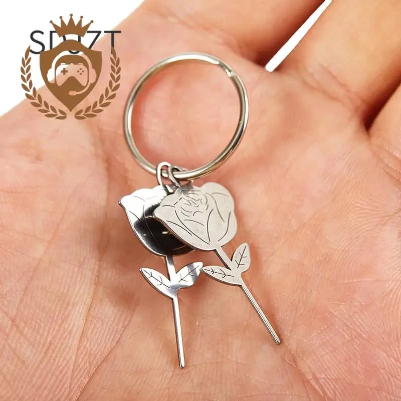 2 pezzi/set ago in acciaio inossidabile a forma di rosa per strumento chiave perno di espulsione per rimozione vassoio scheda SIM per smartphone