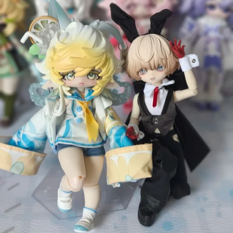Neo Eden Toys 1/12 Mjd Blind Box Mia Sweety Series Kawaii Action Figure Posable Desktop Collectible Ornament Trendy Toy