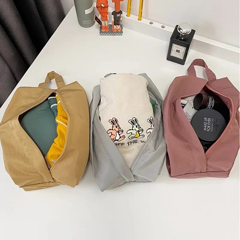 Portable Travel Clothes Storage Bag Underwear Socks Organizer Handheld Bag Luggage Divider Bag Home Storage Solution