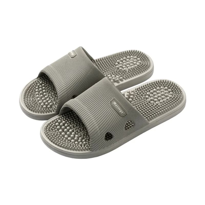 Summer Women Soft Pillow PVC Slides Non Slip Thick Sole Comfort Beach Bathroom Home Flip Flops
