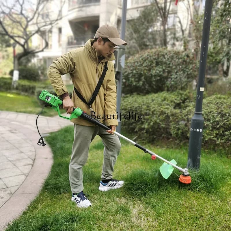 1 Household electric grass shears for tall branches sawdust for high branches plug-in 220V