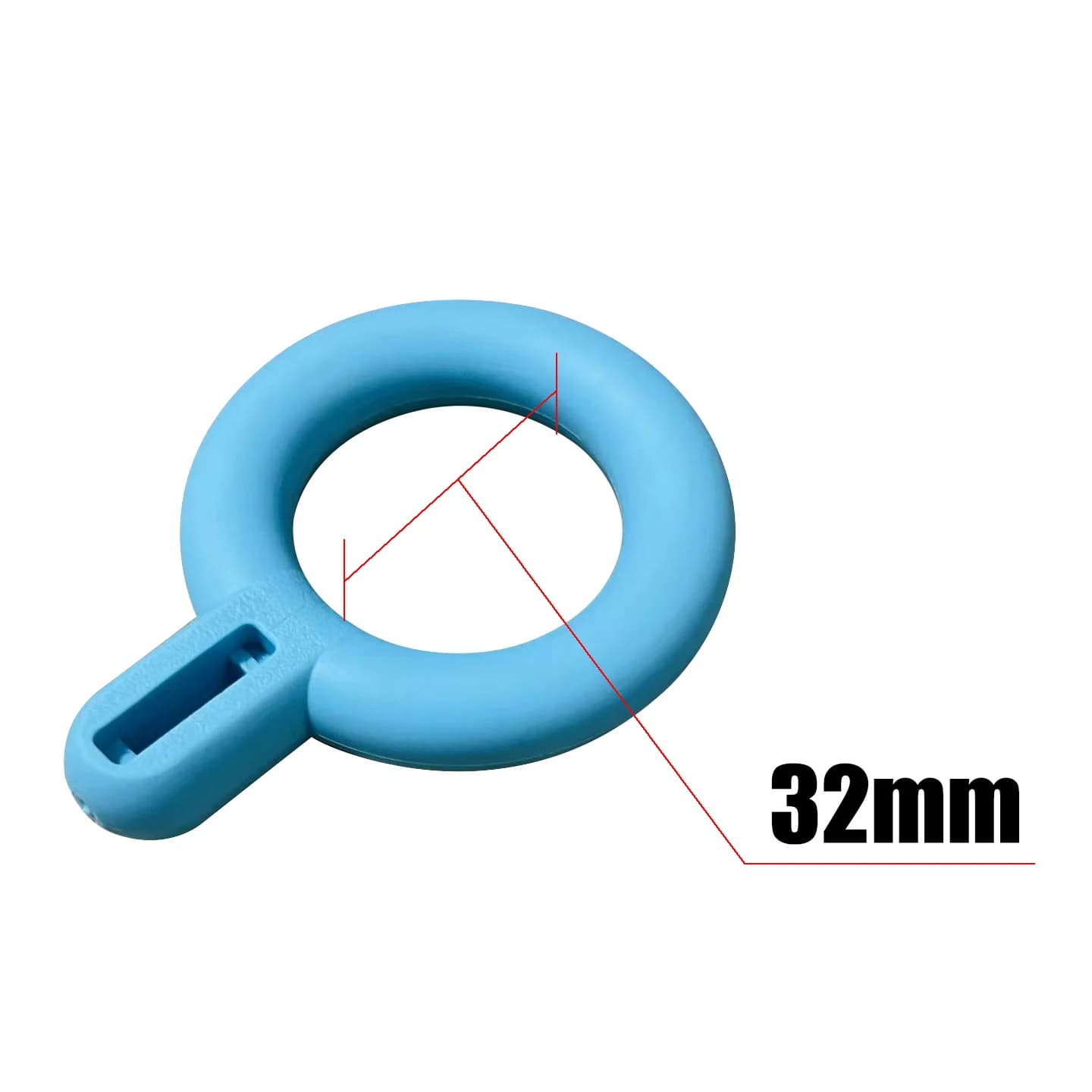 Massage gun accessory Gun strap, 32 mm smooth silicone ring