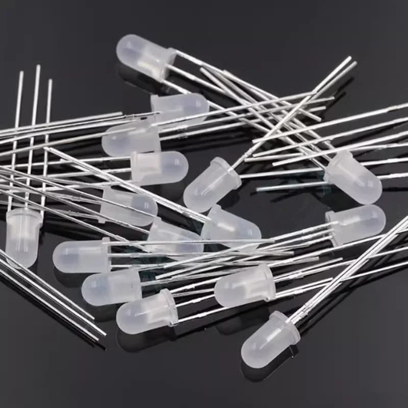 1000pcs/bag 5MM round Diffused double color LED diode Red-Green Red-Blue/jade Green common cathode and common anode through-hole