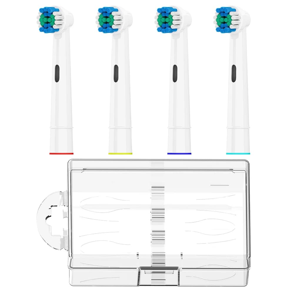Custodia protettiva da viaggio per testine di spazzolino e testine di ricambio compatibili con lo spazzolino elettrico Oral B, per Pro 100 500