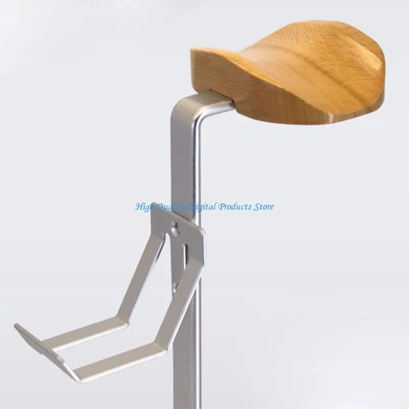 U2JE multiuso per attrezzature da gioco caratterizzato da elegante design in legno e metallo per cuffie e