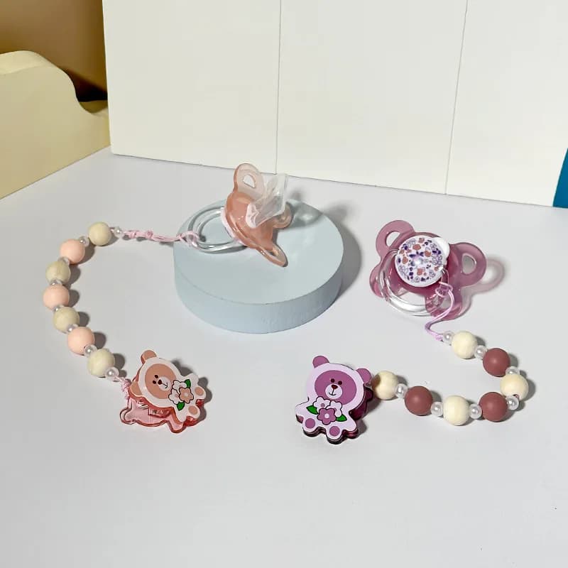 Ciuccio per bambini con resistenza ai morsi che imita l'allattamento al seno Prodotti per l'alimentazione del bambino Ciuccio per uso alimentare Articoli per neonati Accessori