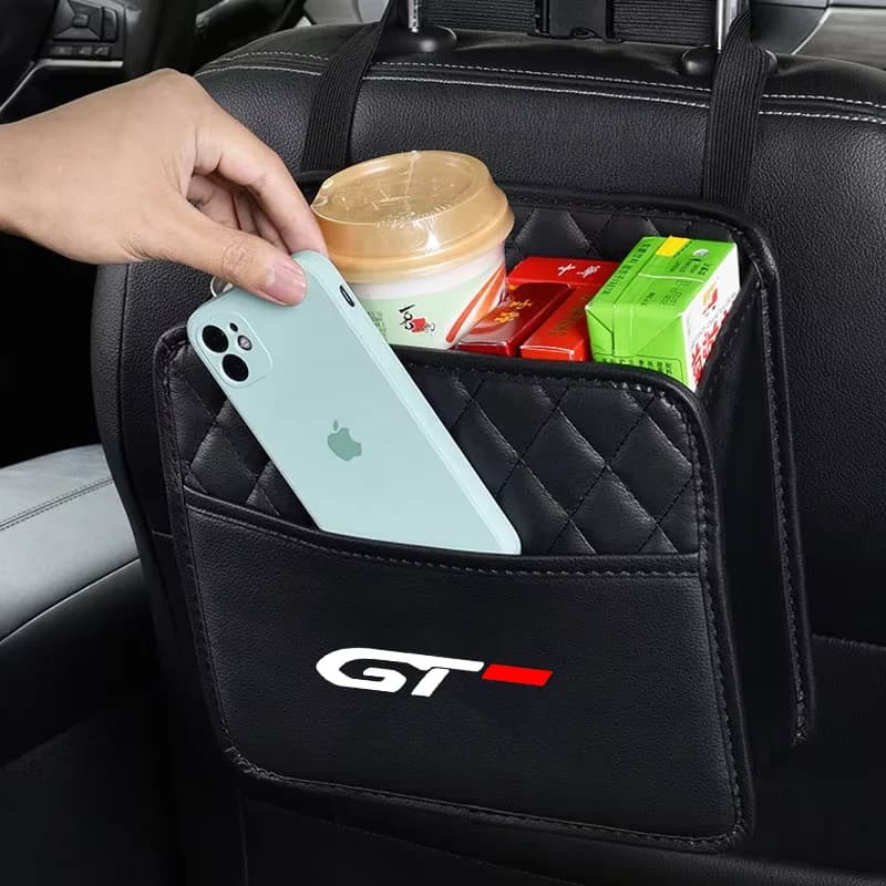 Auto Sedile Posteriore Scatola di Immagazzinaggio Auto Organizer Protezione Appeso Sacchetto di Immagazzinaggio per Peugeot gt gtline 206 207 307 508 5008 3008 4007 2008