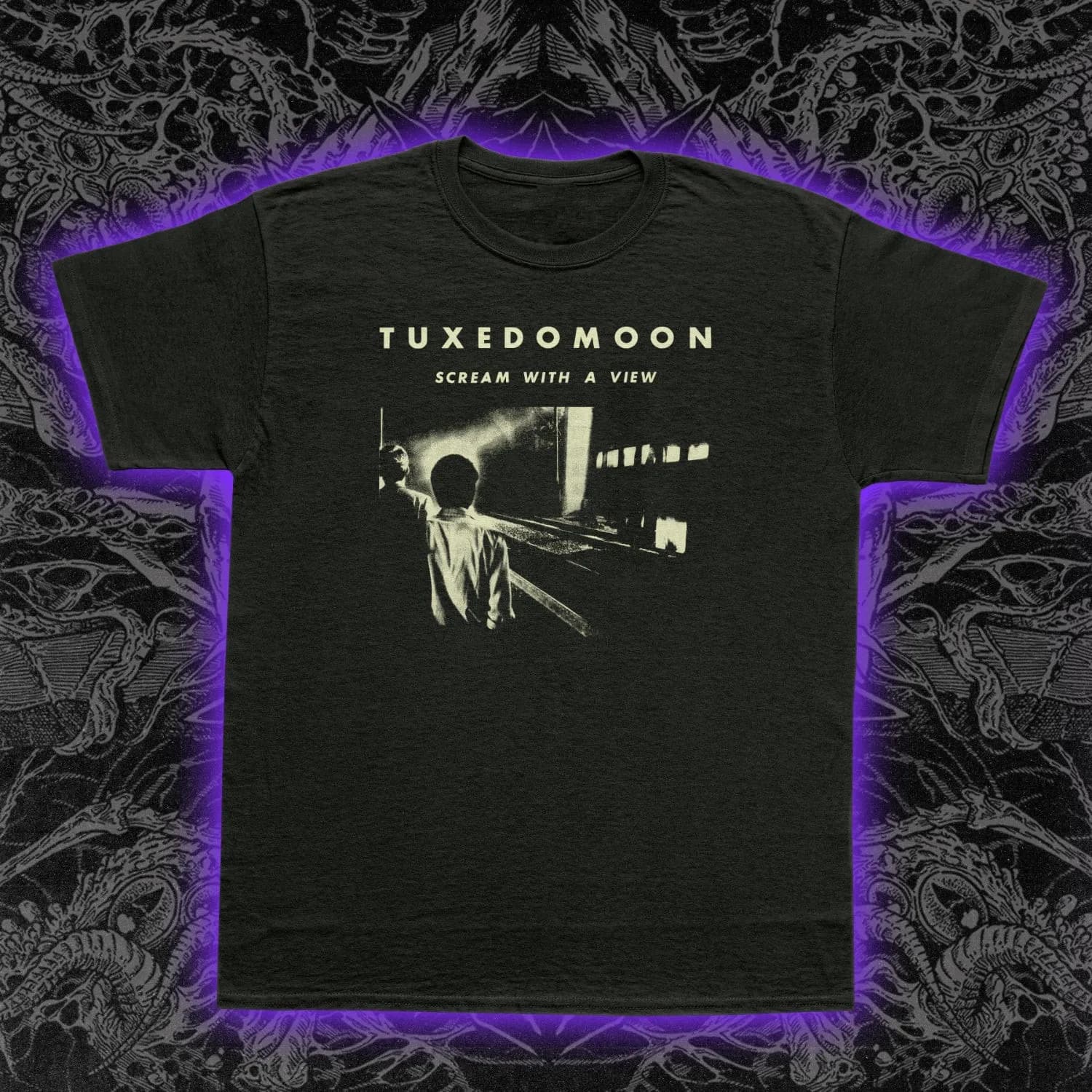 Tuxedomoon Scream with a View T-shirt Post-Punk Avant-Garde Art Rock Tee S-5XL