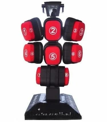 Height adjustable boxing training equipment with full boxing bag for home gym