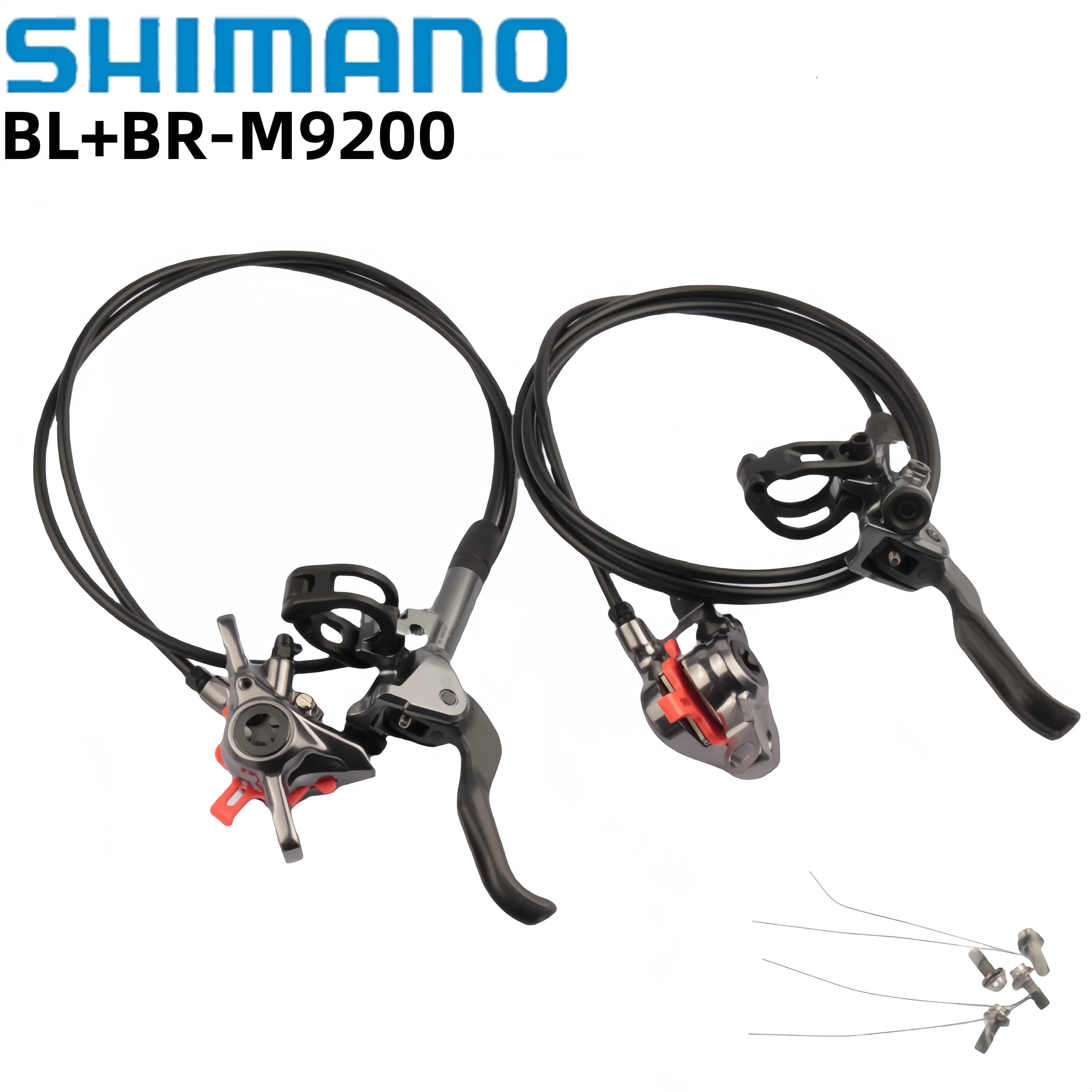 2025 NUOVO Shimano XTR M9200 M9220 Freno a disco idraulico 2 pistoni 4 pistoni 1 paio MTB Mountain Bike Freno Parti di biciclette
