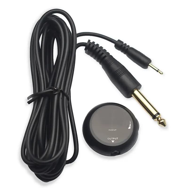 Microfono a contatto piezoelettrico A79E-Clip-On GETMUSIC per Kalimba, violino acustico, classico, ukulele, mandolino, banjo