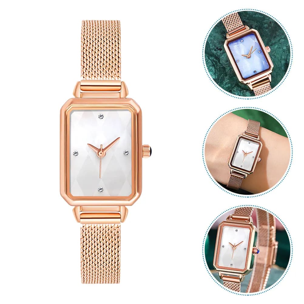 Orologio da donna, casual, semplice, chic, elegante, movimento giapponese, orologio da polso con orologio preciso, idea regalo