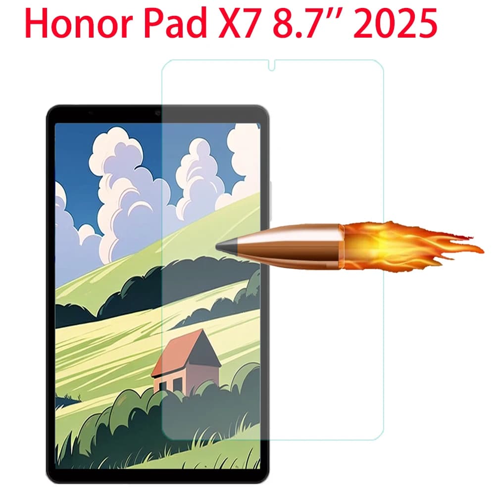 Vetro temperato per Huawei Honor Pad X7 8.7 pollici 2025 Pellicola protettiva per Honor Pad X7 8.7 ''2025 Tablet Proteggi schermo