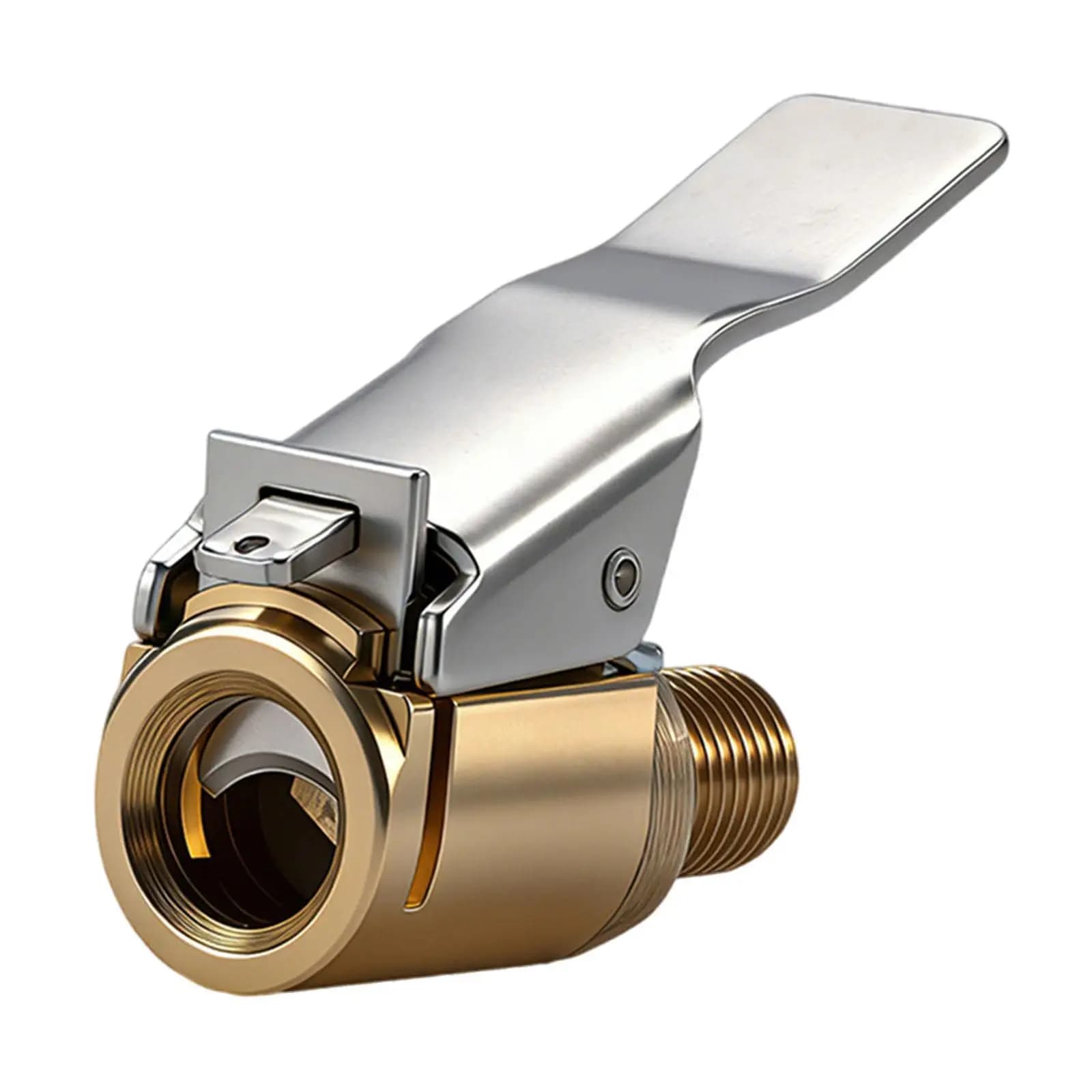 Tire Air Chuck Copper Clip Connector Inflator Nozzle Adapter for Car Bike Motorcycle Truck Quick Inflation
