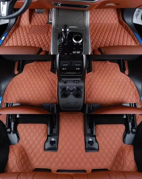 Custom special car floor mats for Honda Pilot 7 8 seats 2022-2016 High quality rugs waterproof durable carpets for Pilot 2019