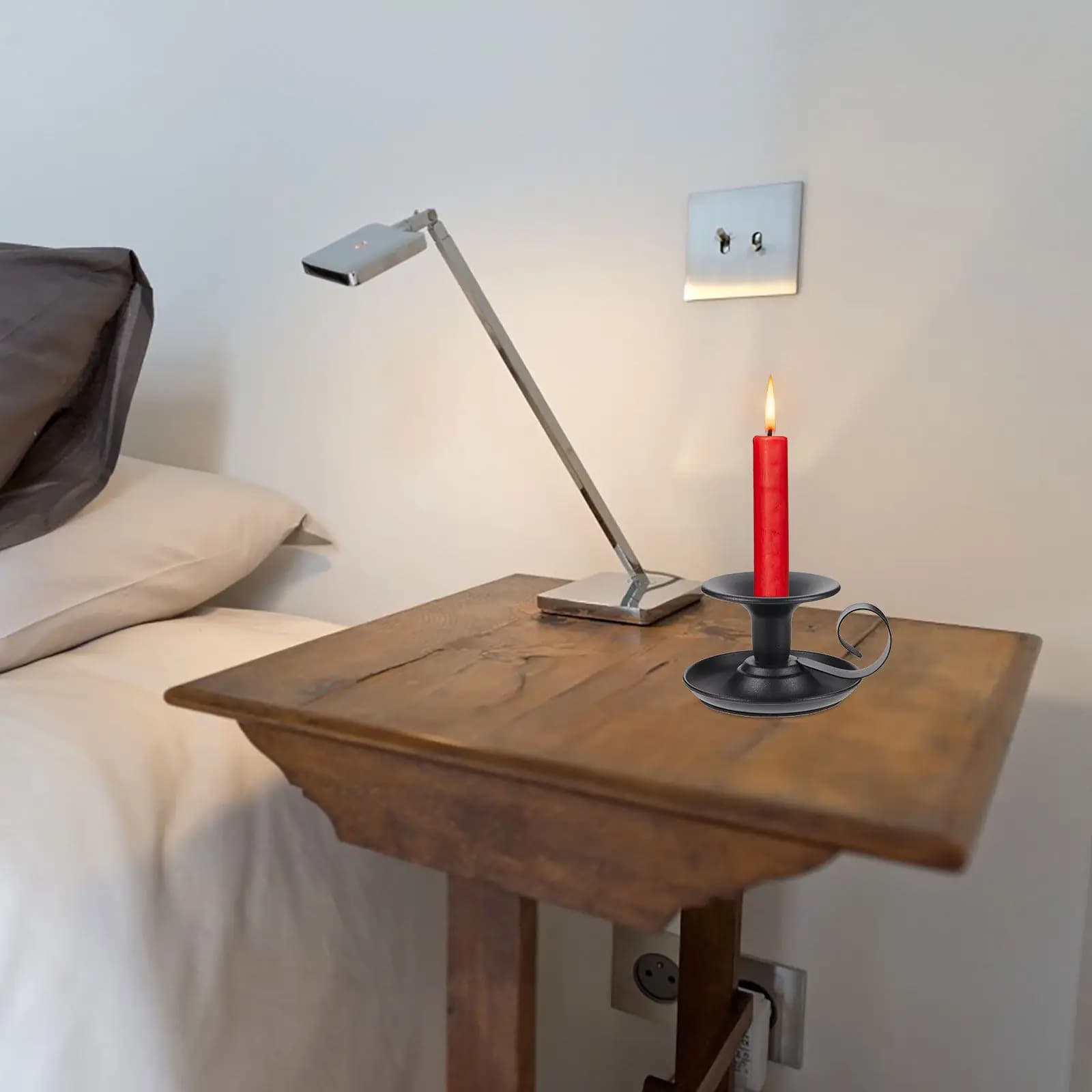 Metal Stand Scented Incense Stick Holder Energy Stone Tray Metal Tealight Holder Desktop Decoration Aromatherapy