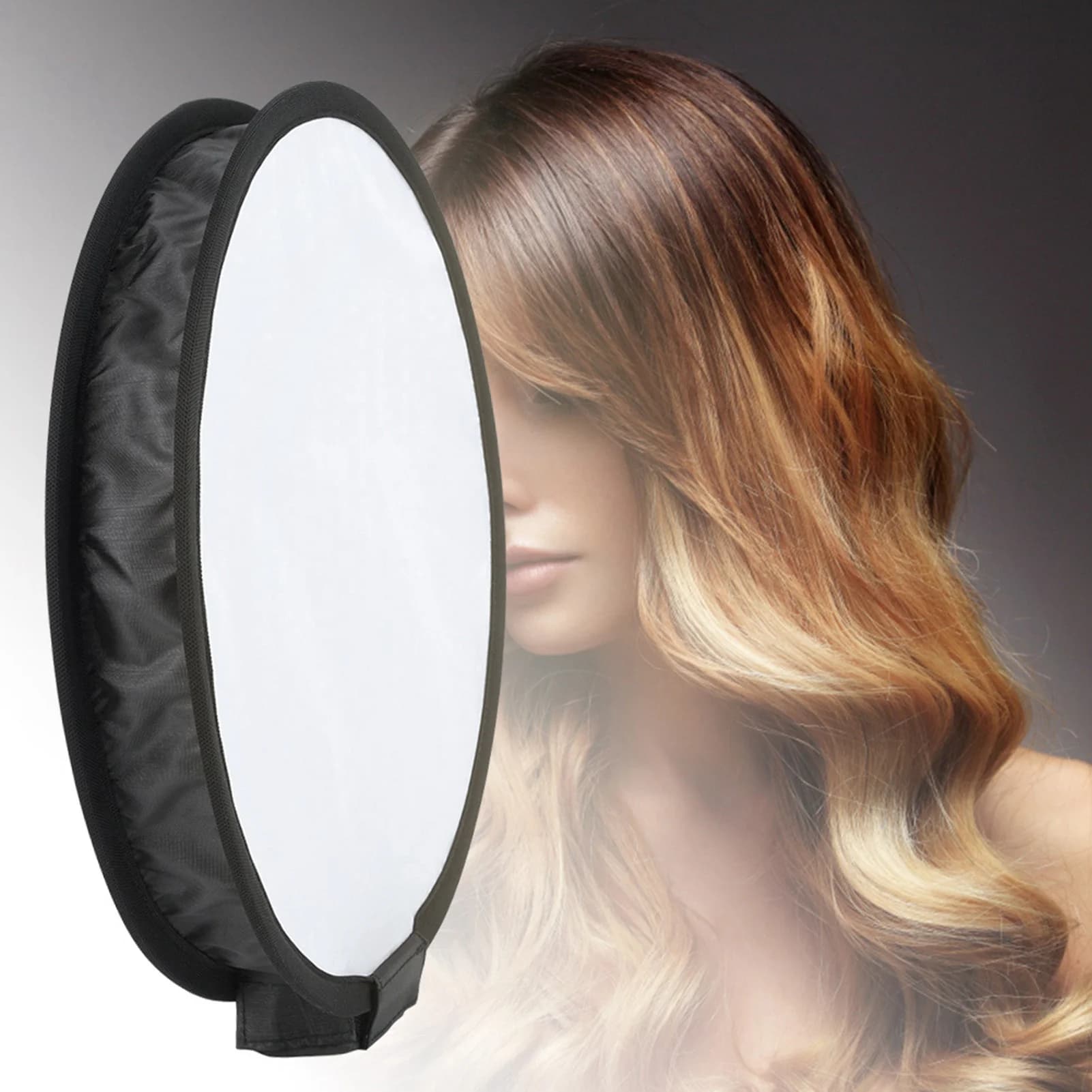 40CM Portable Foldable Round Shape Softbox Diffuser for Camera Flash Light Flash Diffuser Foldable Softbox Diffuser