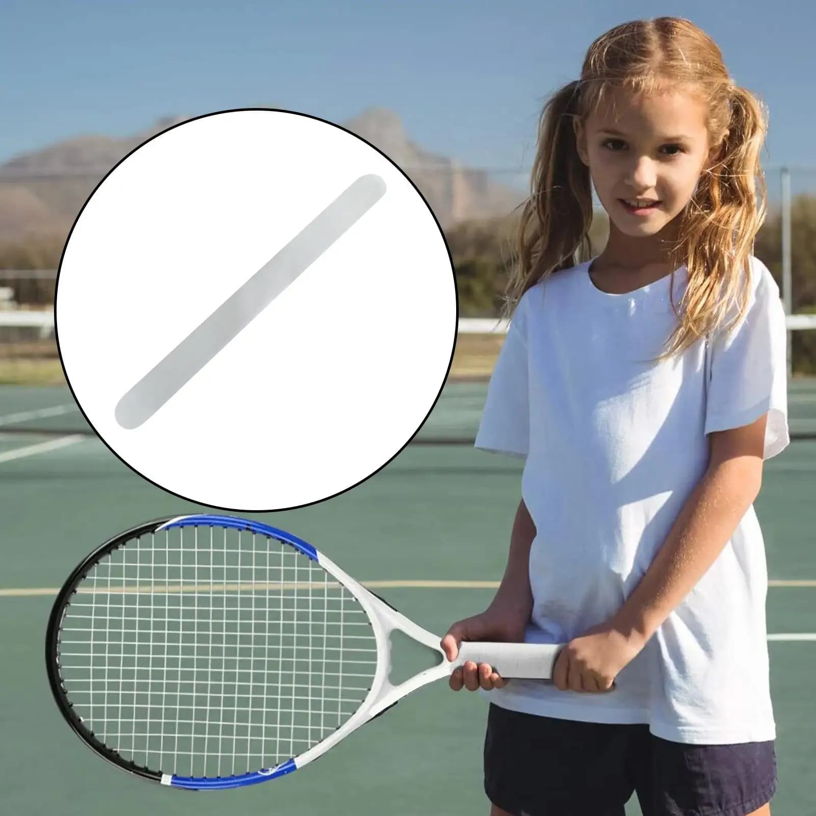Tennis Rackets Paddle Head Protections Tape Racquet Head Guard TPU Protection Tape Sports Parts