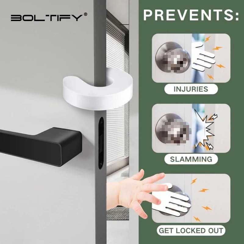 1 Pezzo Fermaporta in Morbida Schiuma, Protezione per Bambini, Protezione Dita, Clip di Sicurezza per Porta, Accessorio per Casa, Cucina, Camera da Letto, Utensile Quotidiano