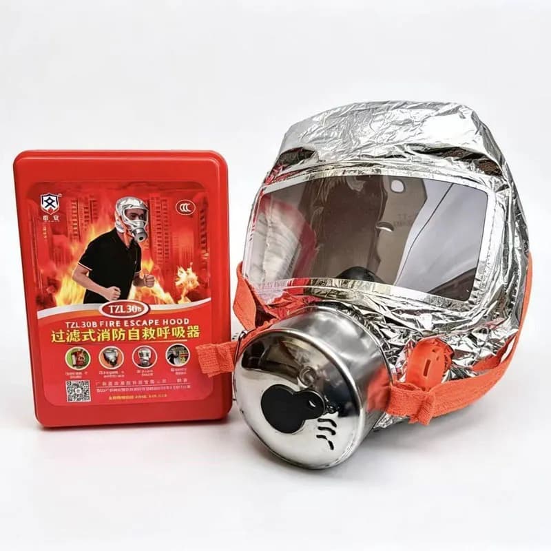 1pcs/2pcs/3pcs Home Portable Home Emergency Respirator Set Smoke and Fire Protective Mask Fire Escape Gas Mask Protective Mask