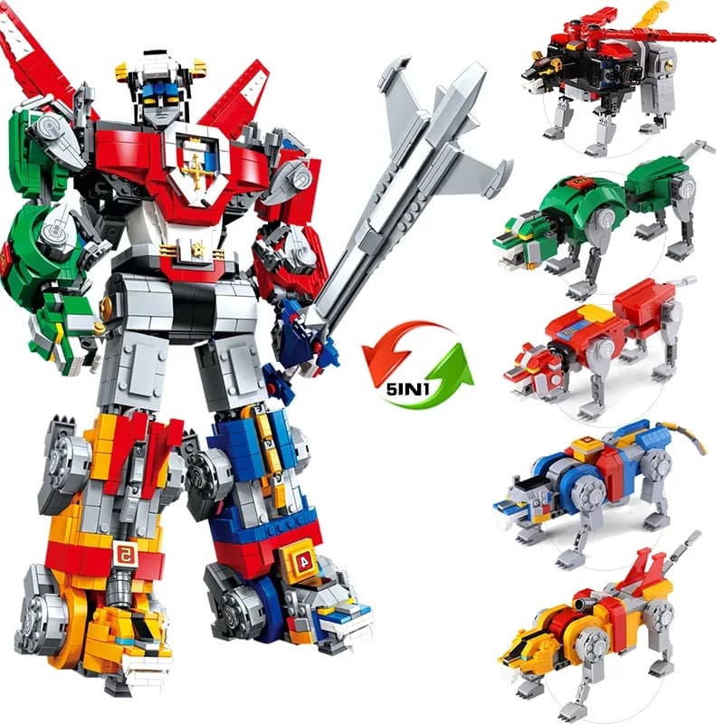 2334 Pz Voltron NUOVO MOC Display Building Block Mattoni Giocattoli Compatibile 21311 Regali Di Natale Di Compleanno Per I Bambini