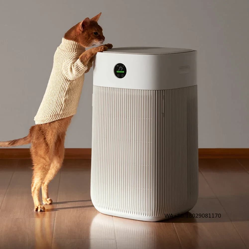I peli dei gatti assorbono rapidamente i peli dei cani e eliminano gli eliminatori di odori per la cura degli animali domestici intelligenti purificatore d'aria per le allergie domestiche