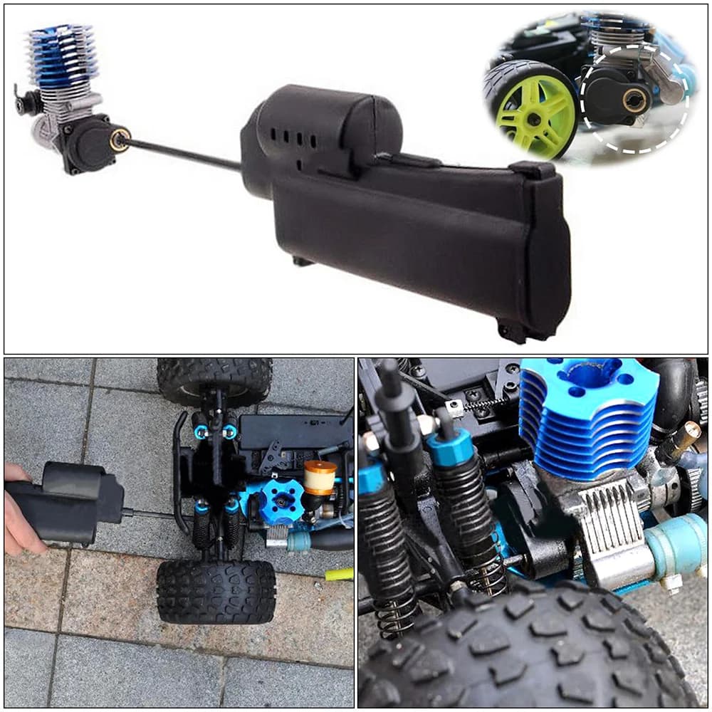 70111 Avviamento elettrico portatile con batteria per auto RC Accessori HSP Vertex 16 18 21 28 Parti di aggiornamento del motore Nitro