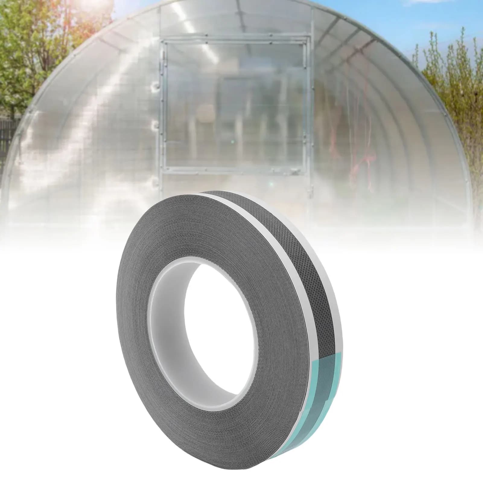 Nastro di montaggio per pannello solare Nastro autoadesivo per pannello solare Tessuto non tessuto per montaggio su pannello in policarbonato Larghezza 25 mm Lunghezza 20 m