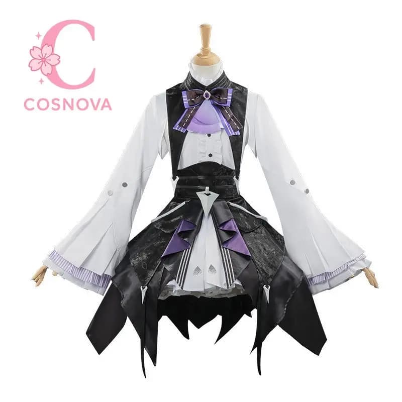 Zenless Zone Zero Vivian Vampire Girl Sexy Cosplay Costume Full Set Female Anime Game Outfit Gothic Lolita Dress Role Play Wear